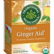 Traditional Medicinals Ginger Aid Herbal Tea Bags ~ 16 Count