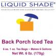 .Liquid Shade® Back Porch Iced Tea Bags