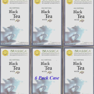 Brassica® Black Tea w/TrueBroc®  Case of 6 Boxes (96 Tea Bags)