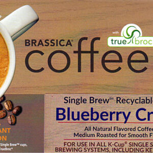 Brassica® Blueberry Creme Coffee in K-Cup® Compatible Recyclable Cups