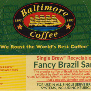 Fancy Brazil Santos Single Brew™ BCT-Cups