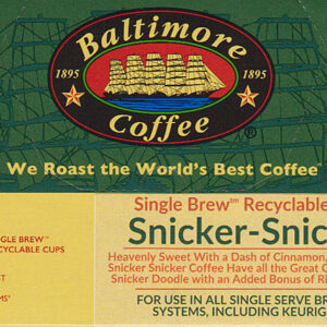 Snicker-Snicker Single Brew™ BCT-Cups