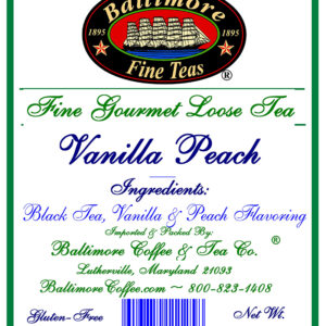 Vanilla-Peach Loose Tea