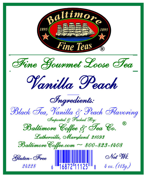 Vanilla-Peach Loose Tea