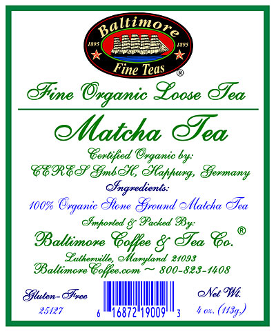 Matcha Tea ~ 100% Organic