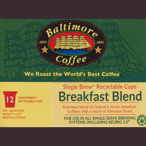 Breakfast Blend Single Brew™ BCT-Cups