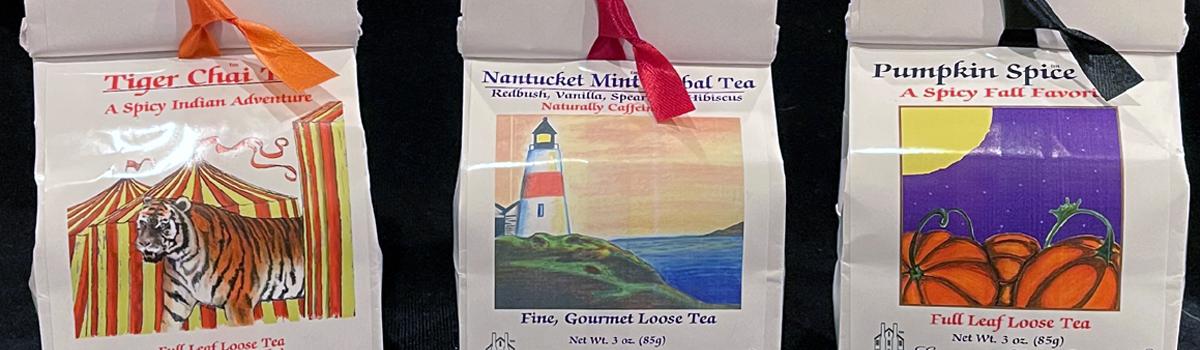 Eastern Shore Loose Tea in Ribbon Bags