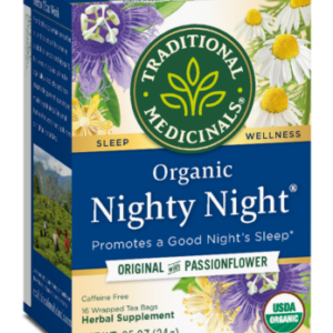 Traditional Medicinals Organic Nighty Night Herbal Tea Bags ~ 16 Count