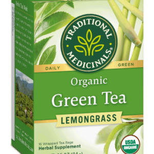 Traditional Medicinals Organic Green Tea with Lemongrass ~ 16 Count