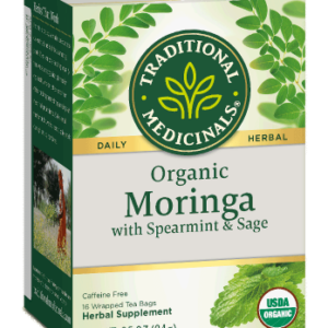 Traditional Medicinals Organic Moringa Herbal Tea ~ 16 Count