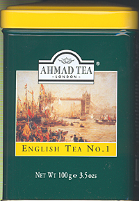 Ahmad English No.1 Tea ~ 100g. Tin