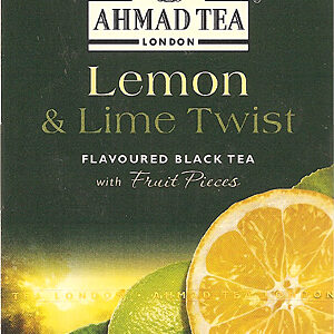 Ahmad Lemon & Lime Twist Tea ~ 20 Count