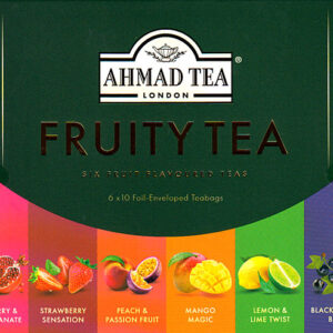 Ahmad Fruity Tea Bag Assortment 60ct