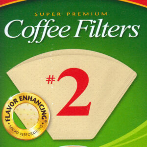 Melitta #2 Natural Brown Filter-40 ct.