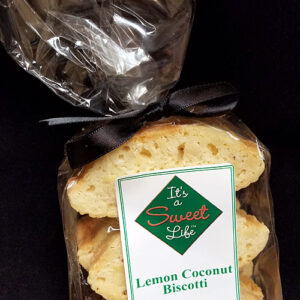 Sweet Life Lemon Coconut Biscotti