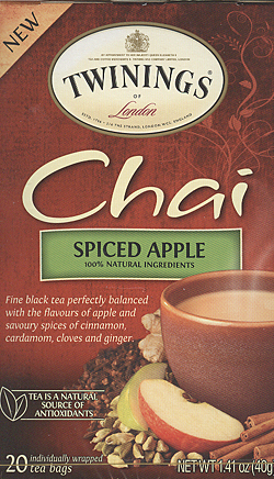 Twinings  Apple Spiced Chai Black Tea Bags