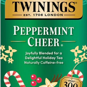Twinings Peppermint Cheer Herbal Tea Bags ~ 20 Count.