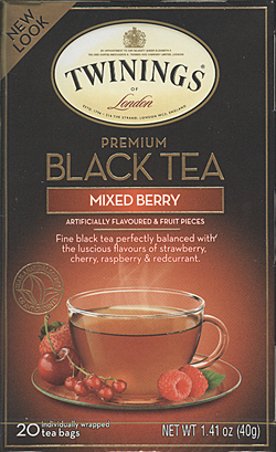 Twinings Mixed Berry Black Tea Bags ~ 20 Count