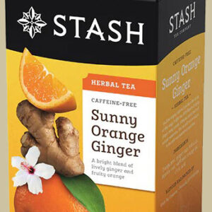 Stash Sunny Orange Ginger Herbal Tea Bags