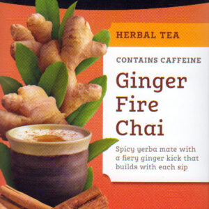 Stash Ginger Fire Chai ~ 18 Count