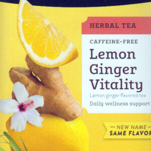 Stash Lemon Ginger Vitality Herbal Tea