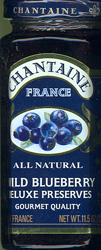 Chantaine Wild Blueberry Preserves