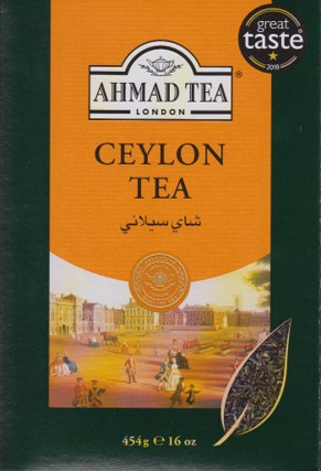 Ahmad Ceylon Tea ~ 1 lb. (454g.) Box