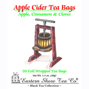 Eastern Shore Apple Cider Tea Bags ~20 Count.