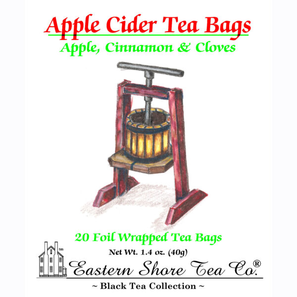 Eastern Shore Apple Cider Tea Bags ~20 Count.