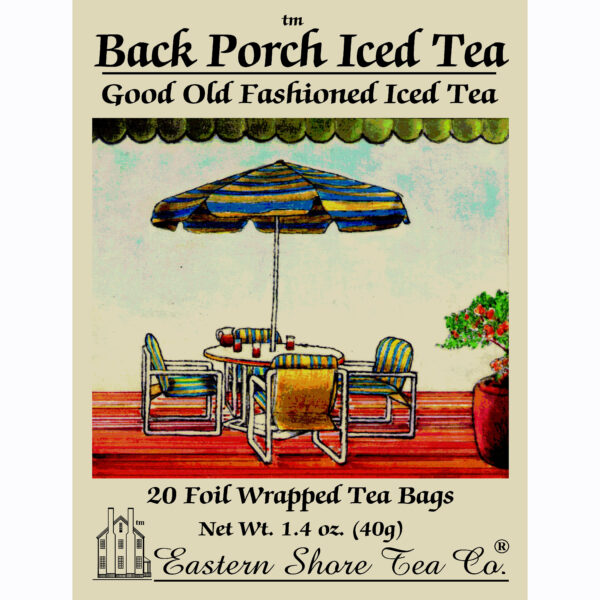 Eastern Shore Back Porch Tea Bags ~ Box