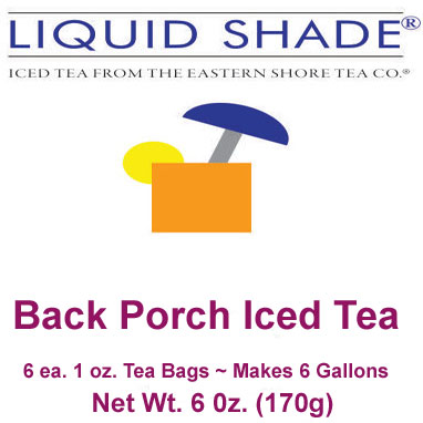 Liquid Shade® Back Porch Iced Tea Bags