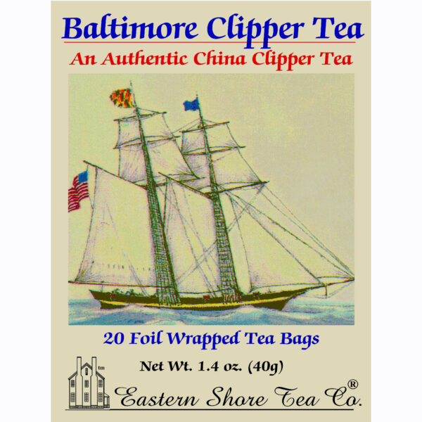 Eastern Shore Baltimore Clipper Tea Bags ~ Box