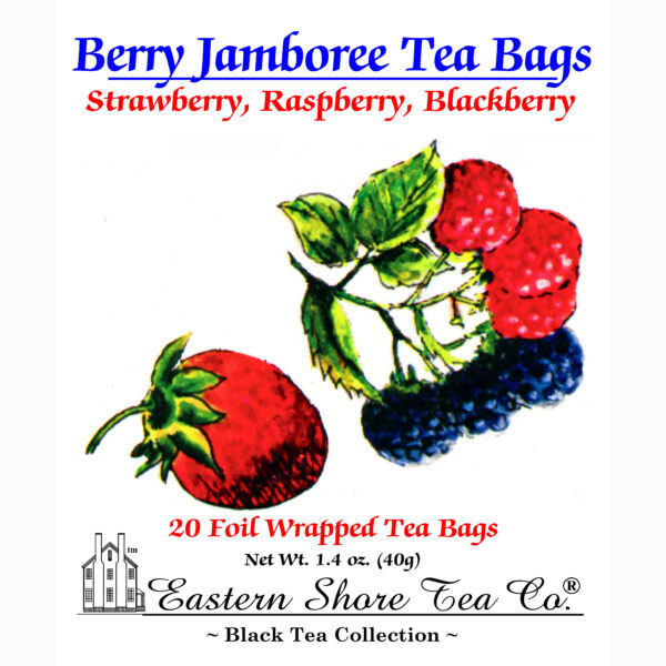 Eastern Shore Berry Jamboree Tea Bags ~ 20 Count.