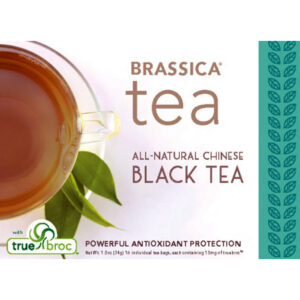 Brassica® Black Tea  with TrueBroc® ~ 16 Count Tea Bags