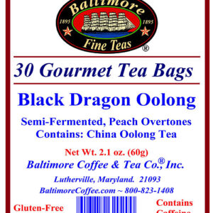 Baltimore Black Dragon Oolong Tea Bags