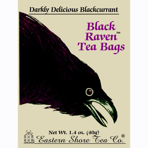 Eastern Shore Black Raven Tea Bags ~ Box