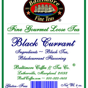 Black Currant Tea ~ 4 oz. Pouch