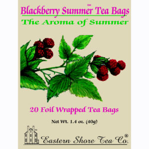 Eastern Shore Blackberry Summer Tea Bags ~ Box