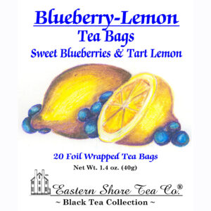 Eastern Shore Blueberry-Lemon Tea Bags ~ 20 Count