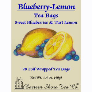 Eastern Shore Blueberry-Lemon Teabags ~ 20 Ct. Box