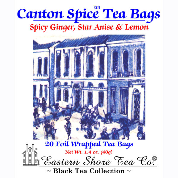 Eastern Shore Canton Spice Tea Bags ~ 20 Count.