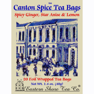 Eastern Shore Canton Spice Tea bags ~ Box