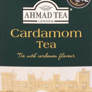 Ahmad Cardamom Black Tea Bags ~ 20 Count.