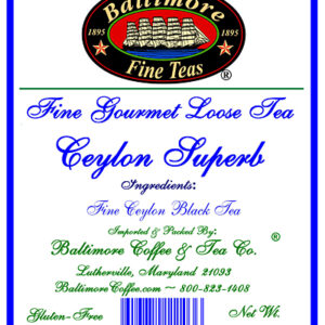 Ceylon O.P.  Tea ~ 4 oz. Pouch