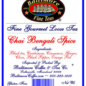 Chai Bengali Spice Tea ~ 4 oz. Pouch