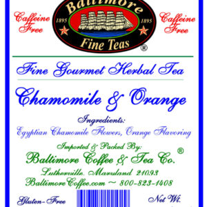 Chamomile & Orange Tea ~ 1.75 oz. Pouch