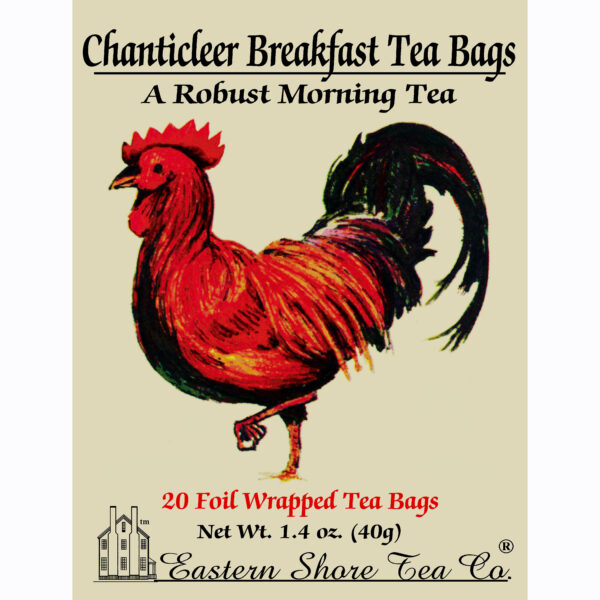 Eastern Shore Chanticleer Breakfast Tea Bags ~ Box