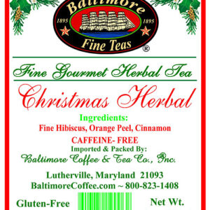 Christmas Herbal Tea ~ 4 oz. Pouch