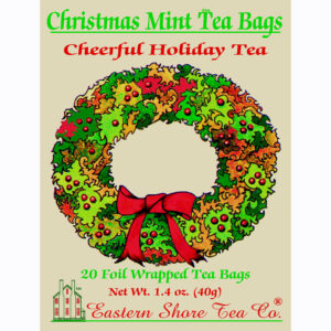 Eastern Shore Christmas Mint Tea Bags ~ Box