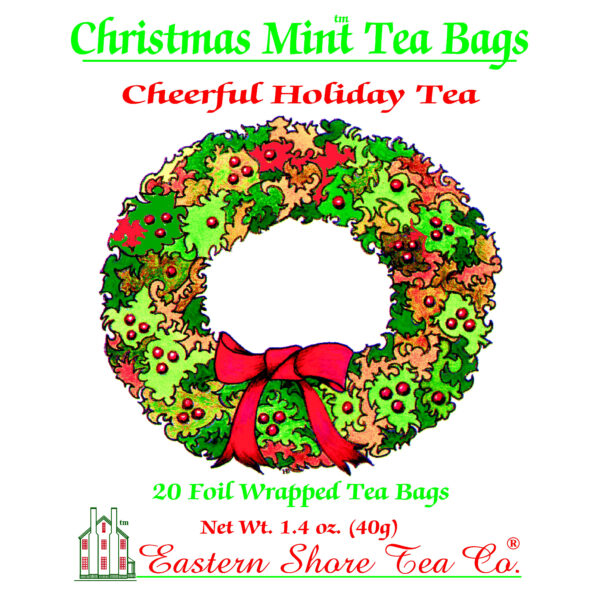 Eastern Shore Christmas Mint Tea Bags ~ 20 Ct.